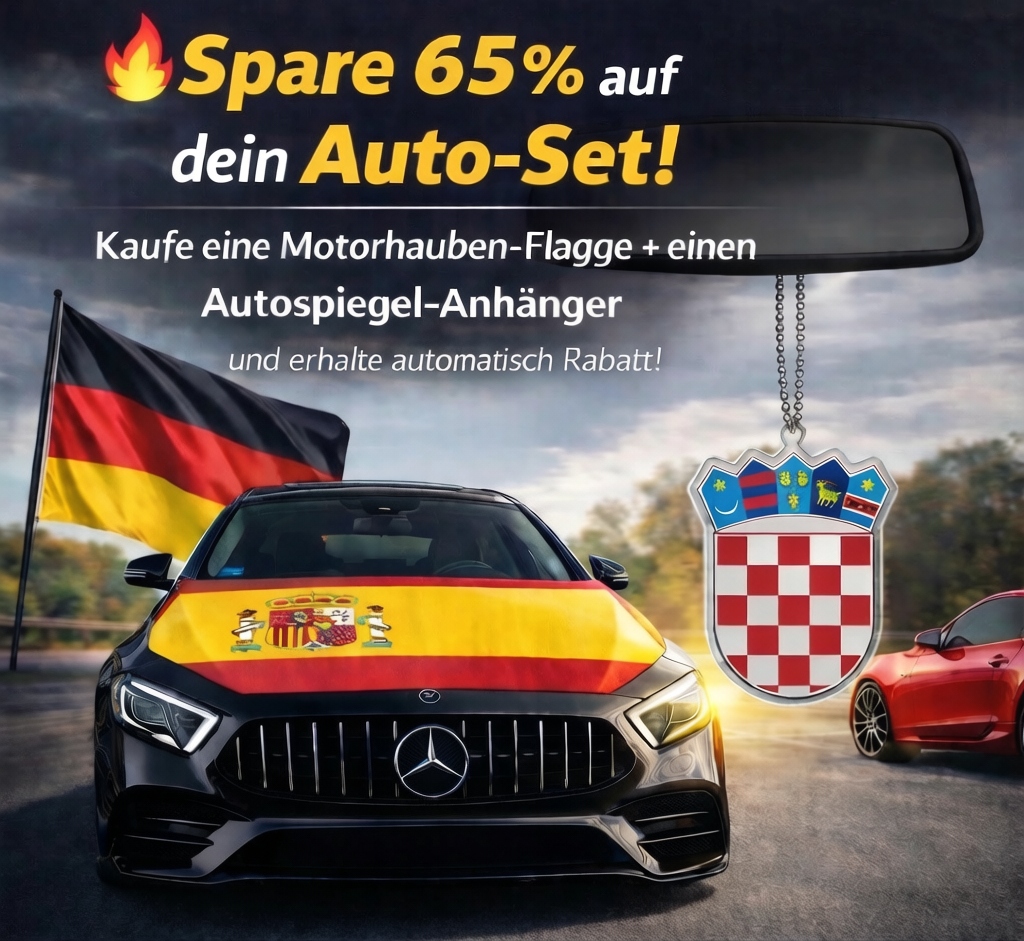Stolz an Ihrem Rückspiegel